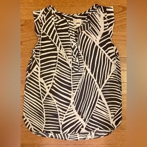 Loft Palm Leaf Blouse